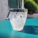 Ice bucket and tongs