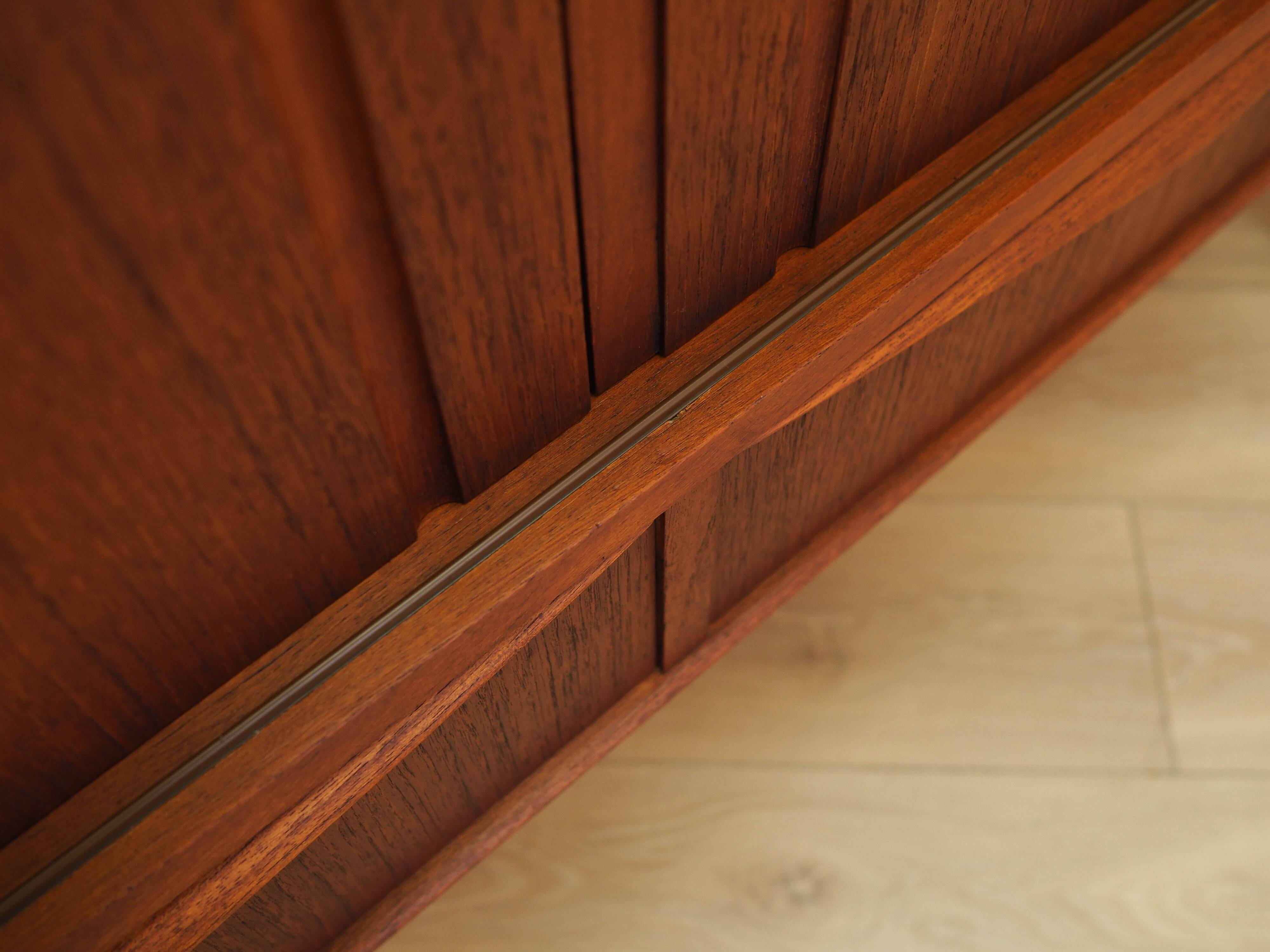 Teak highboard, Danish design, 1960s, designer: E.W. Bach