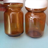 Amber jars