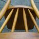 Série de 4 chaises Thonet Art déco bistrot blondes 1930