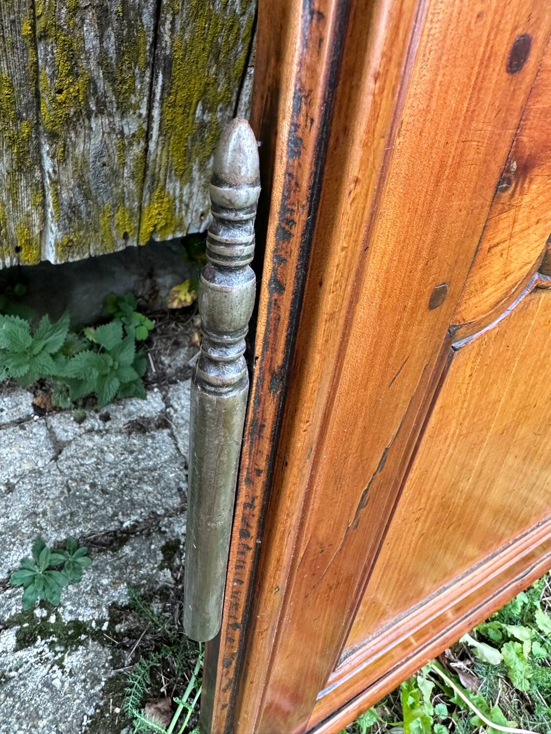 Pair of Louis XV style wardrobe doors