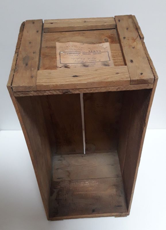 Wooden transport box