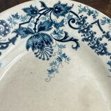 Service plates, iron earth, Sévigné, HB & Cie