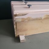 Small art deco wooden chest of drawers