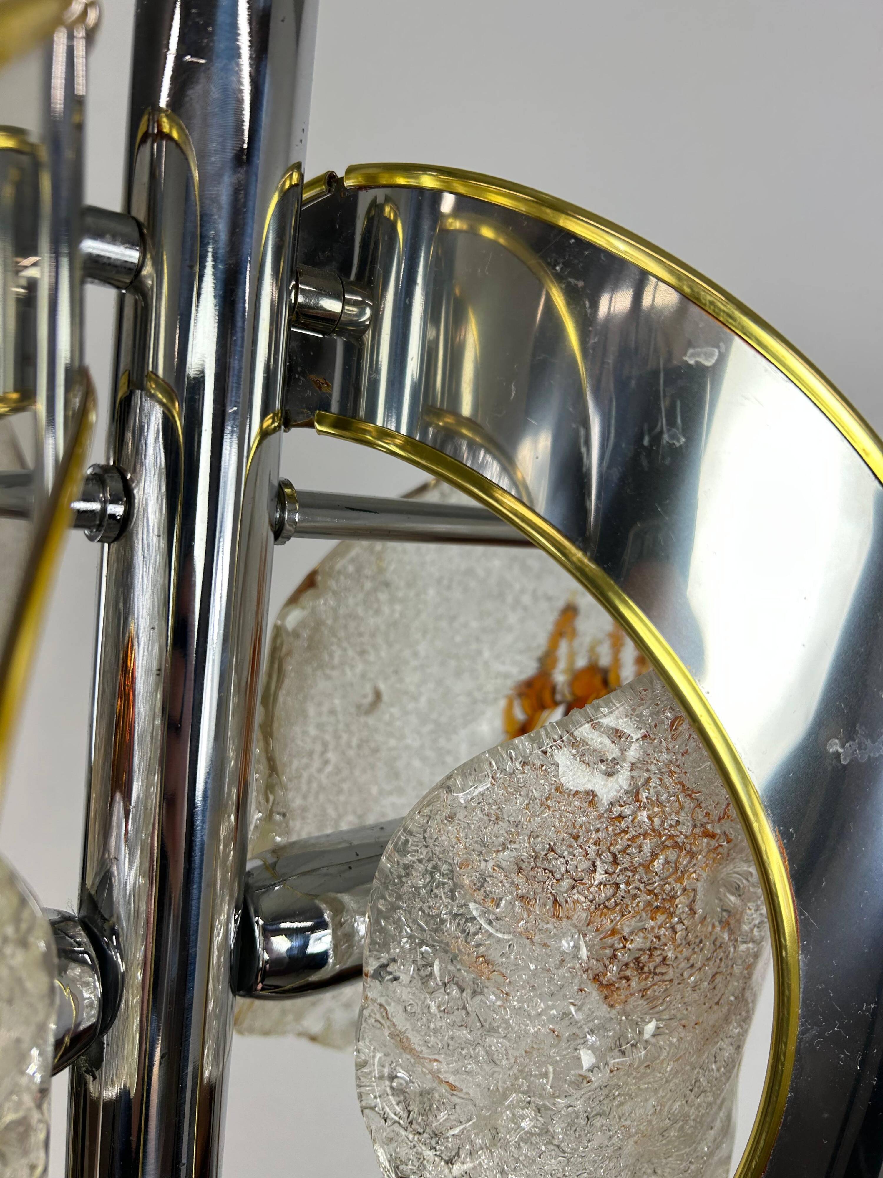 Modern mid-century pendant lamp by Toni Zuccheri for VeArt