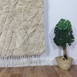 Handmade Berber wool mrirt rug 150 X 97 CM