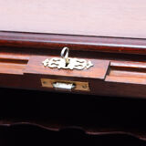 Antique roller blind writing desk 1930s, United Kingdom
