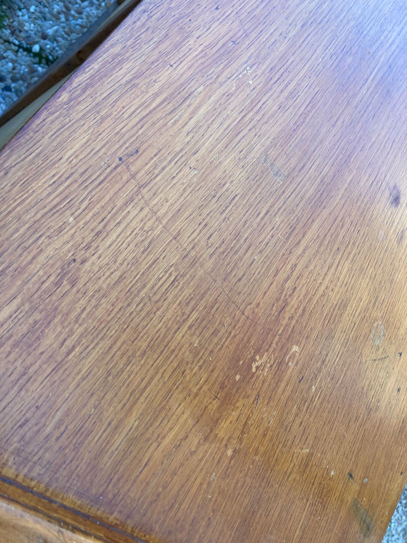 Rattan chest of drawers and vintage wood