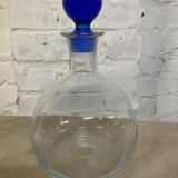 Carafe vintage en verre soufflé