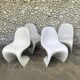 Chaises S par Verner Panton pour Herman Miller Fehlbaum Production, série de 4