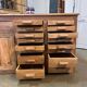 Jeweller's counter with drawers furniture