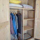 Large wardrobe - hanging space and shelves