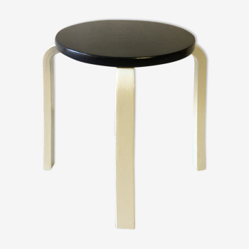 Two-tone Scandinavian stool