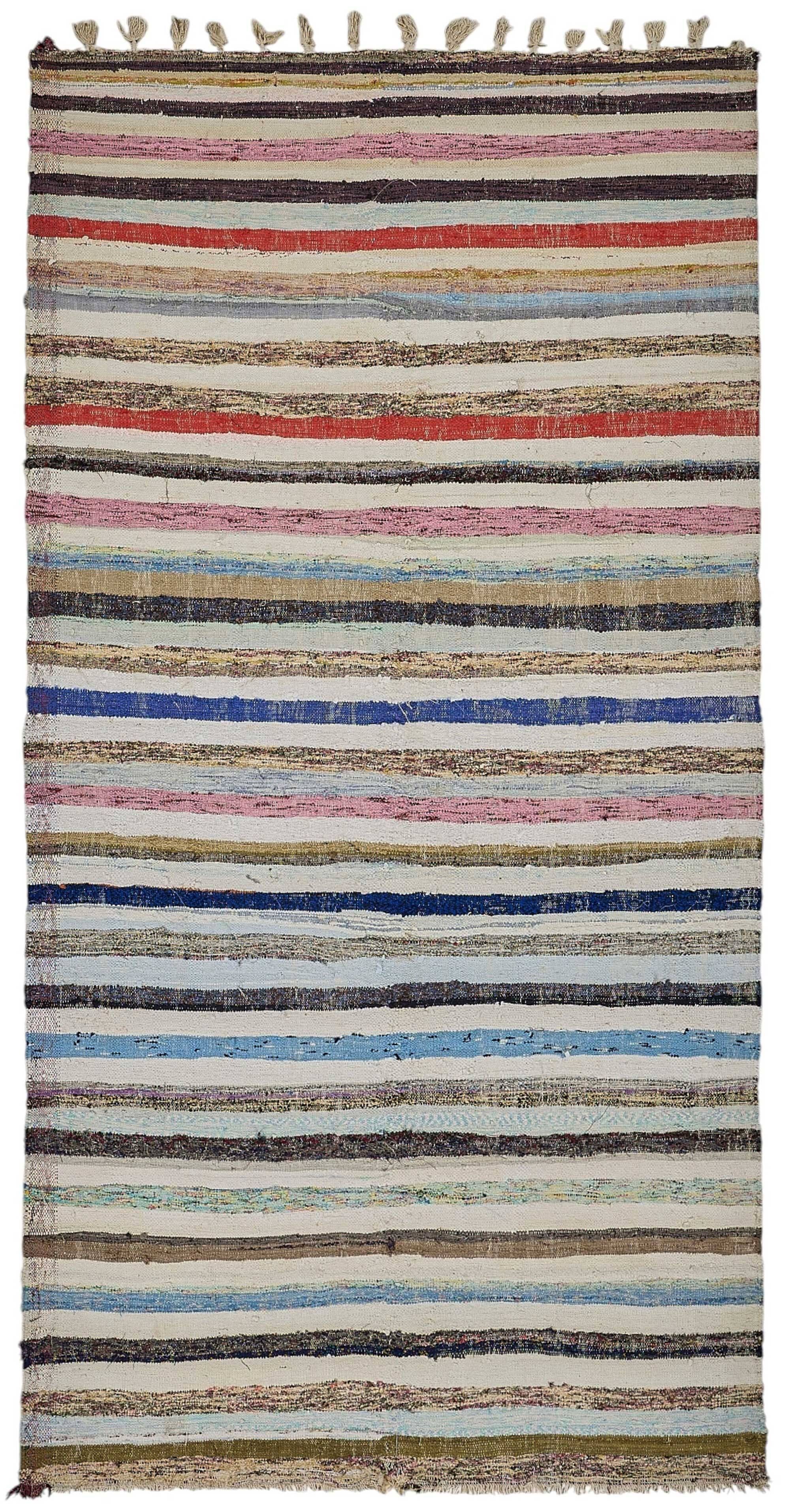 Turkish Handwoven Flatweave Chaput Kilim 168 cm x 328 cm