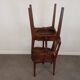 Paire de fauteuils bridge en bois