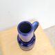 Vase à anse vintage 70s bleu nuit