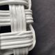White ceramic basket