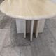 Travertine Eclipse coffee table, 1970s