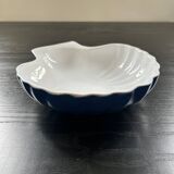 Large blue shell dish