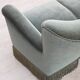 1960s, 3-seater Danish sofa, green furniture velour.