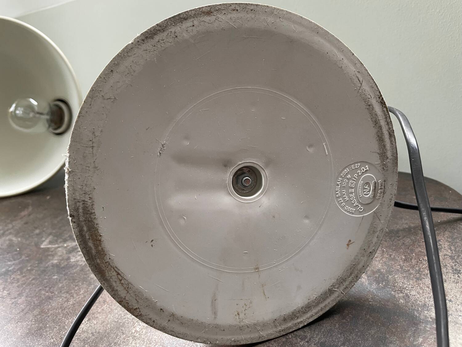 vintage industrial articulated lamp