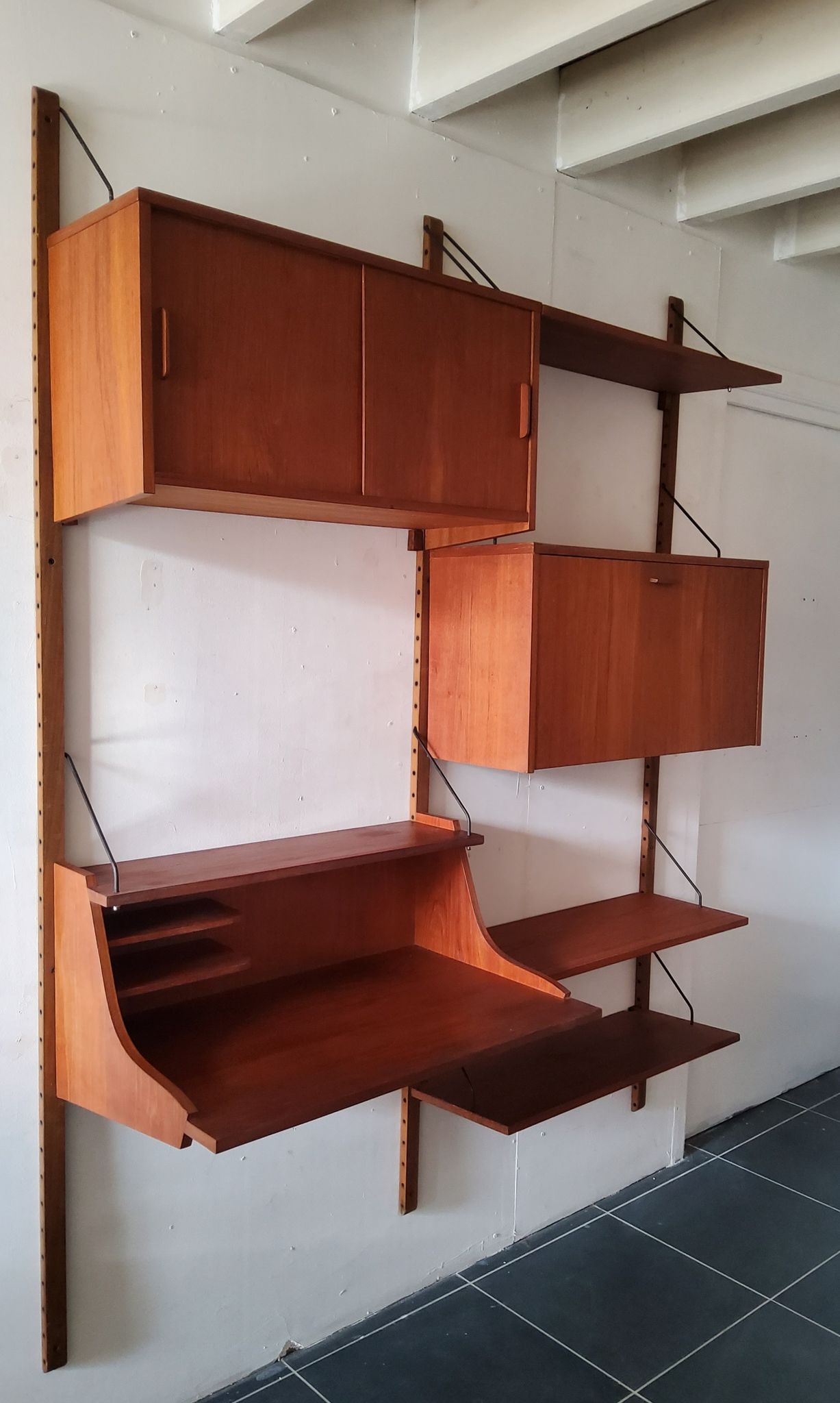 Étagère bibliothèque bureau murale amovible scandinave