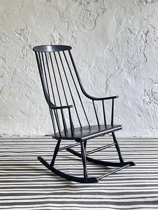 Grandessa rocking chair by Lena Larsson, Nesto, Sweden, 1960s