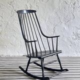 Grandessa rocking chair by Lena Larsson, Nesto, Sweden, 1960s