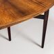 Arne Vodder oval dining table model 212 in rosewood Sibast Denmark 1960