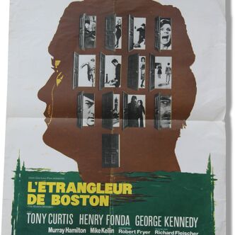 Affiche de cinéma originale "L'étrangleur de Boston"