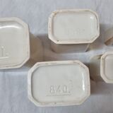 5 spice boxes, 1950