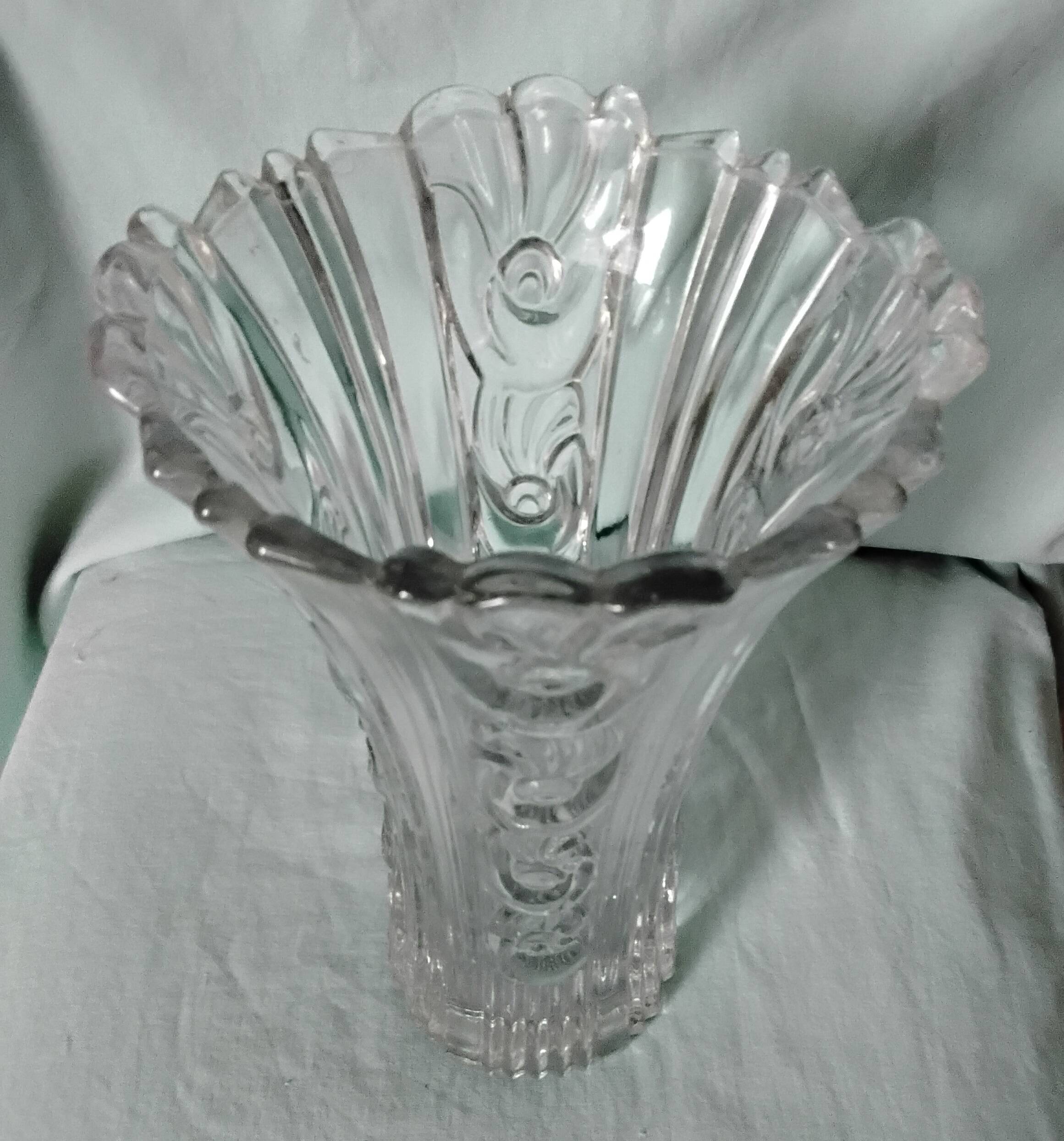 Vase en verre