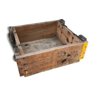 Former wood munition case