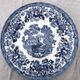 4 Churchill Cobalt Blue English Dinner Plates Made in Staffordshire England