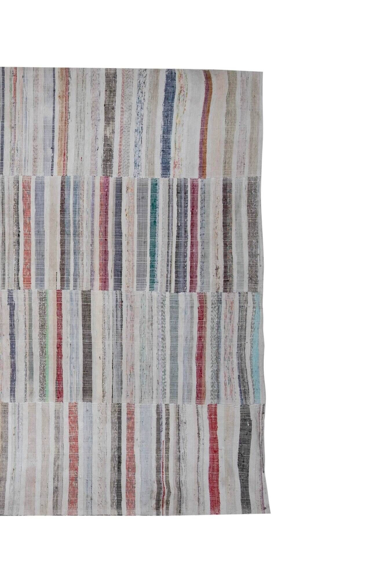 Vintage handmade Turkish rug 220x420 cm