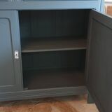 Grey art deco buffet