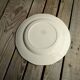 Old Round Plate in Ceramics by Digoin Sarreguemines Model Bastia
