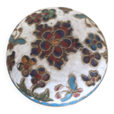 Boite ancienne emaux metal cloisonne