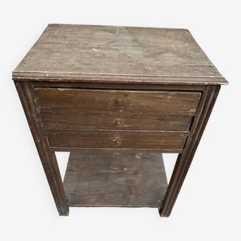 Chevet ancien - petite table d'appoint