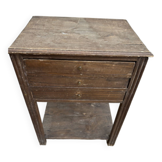 Chevet ancien - petite table d'appoint