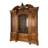 Neo Renaissance style castle bookcase