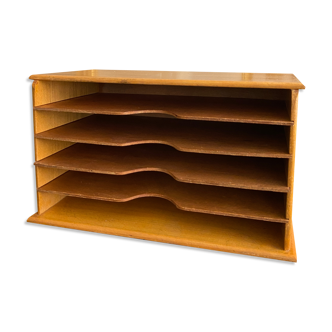 Vintage wooden sorter cabinet