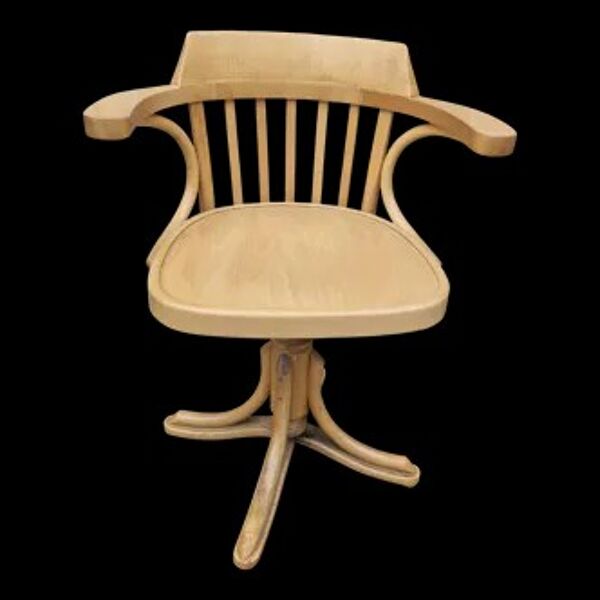 Chaise de bistrot pivotante style Baumann
