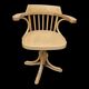 Swivel bistro chair in Baumann style