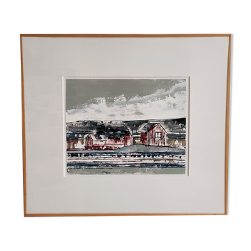 Paysage scandinave