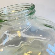 Bonbonnes vintage en verre soufflé et liège