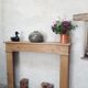 Fireplace mantle XIX l130xh103cm in fir