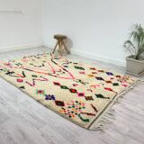 Handmade Moroccan Berber carpet 250 x 150 CM