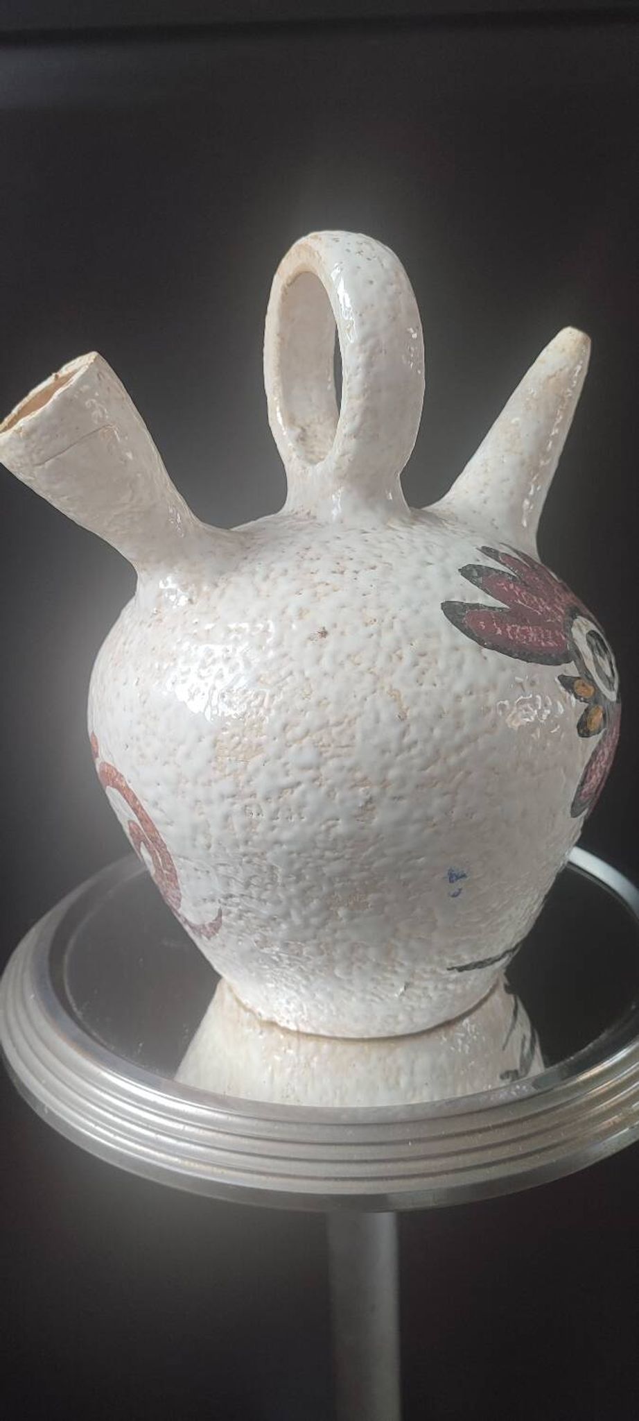 Jug, large ceramic goat by Pablo Sanguino Toledo.
