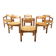 Rainer Daumiller pine wood dining chairs for Hirthals Savvaerk